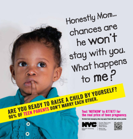 Illustration for article titled Chicago is the Latest City to Tackle Teen Pregnancy with Weird Ads